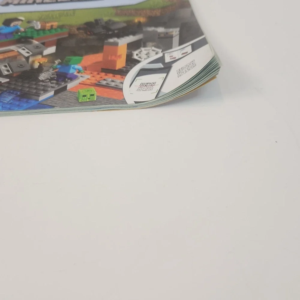 Lego Minecraft Instruction Manual Booklet 21166 The Abandoned‎ Mine